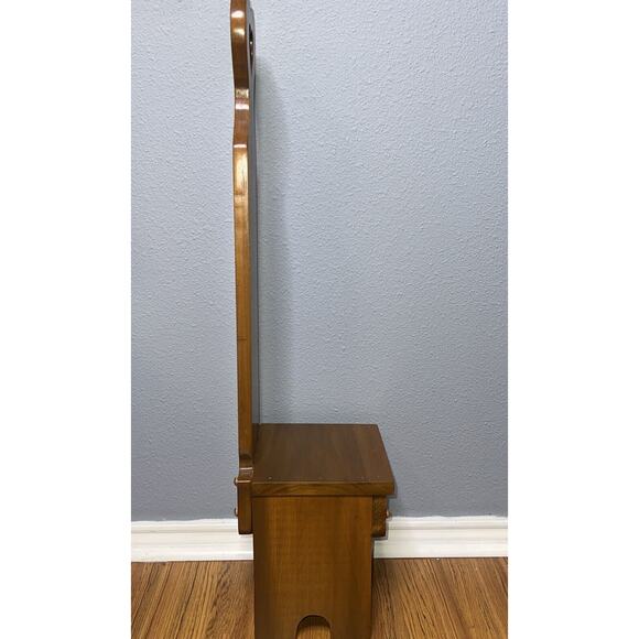 Vintage Rustic Child’s Or Modern Doll‎ Chair High Back 34” Tall Seat 8.5” Wide - Picture 9 of 14